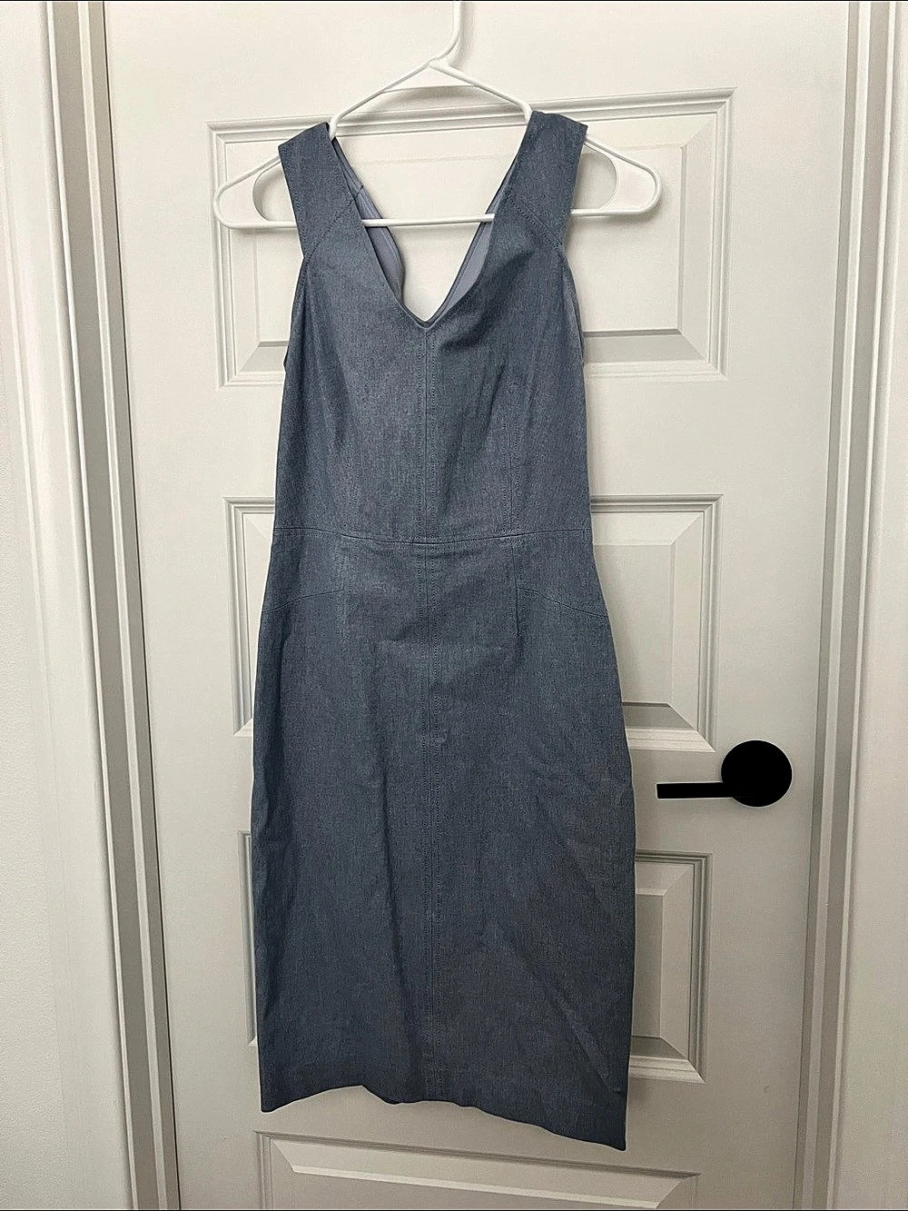 Banana Republic Blue Midi Dress Size 2